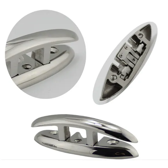 Hot Sale Marine Dock Mooring Yacht Cable Folding Pull-up Cleat