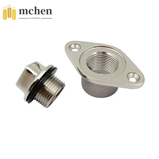 Marine Boat Deck Hardware Stainless Steel 316 Yacht Accessories Diamond Boat Gar Screw Drain Plug