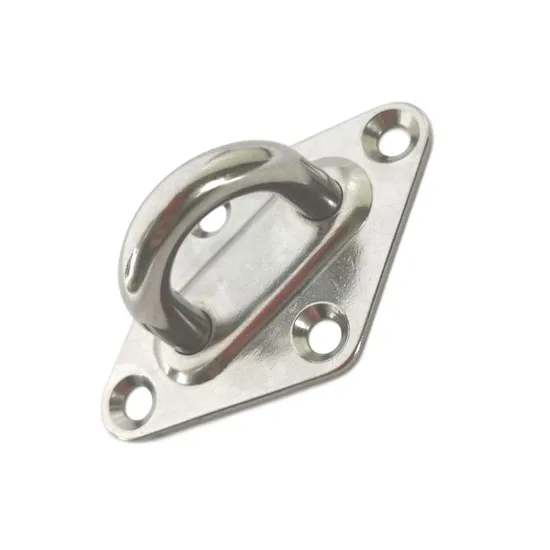 Stainless Steel 304/316 Oval Eye Plate for Boat, Yacht, Marine