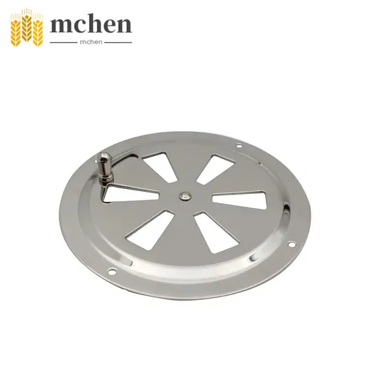 Stainless Steel 316 Yacht RV Accessories Shutter Opening and Closing Ventilation Panel Air Outlet Iron Sheet