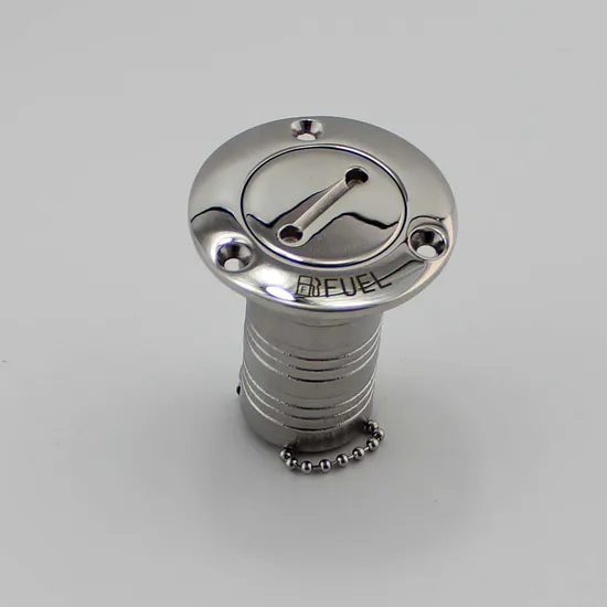 Stainless Steel Boat Fittings Cast Water Gas Diesel Waste Deck Filler