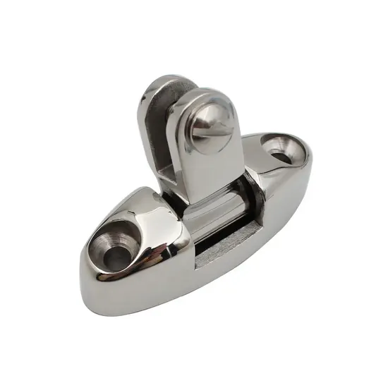 Stainless Steel Marine Hardware Universal Swivel Deck Hinge for Boat Fitting