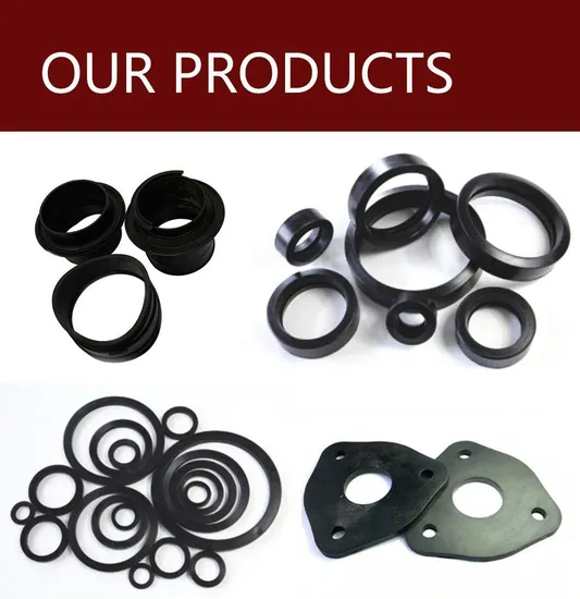 EPDM Car Parts Rubber Exhaust Flange O Ring Flat Gasket