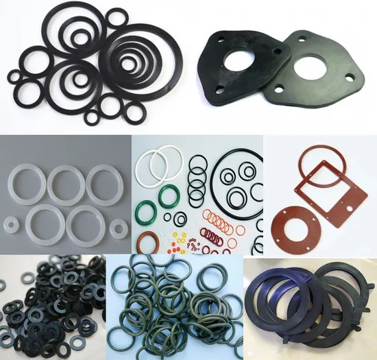 Rubber Flange Gasket Sealing Gasket Valve Pipeline Rubber Pad Waterproof Rubber Pad