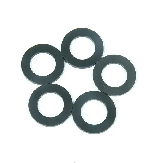 Valve Pipeline Seal Pad Black Rubber Pad Rubber Foot Pad Shock-Absorbing Rubber Pad