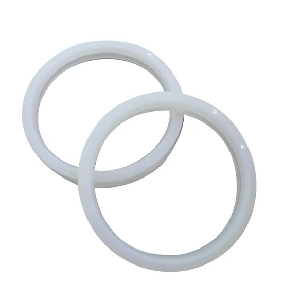 White Polytetrafluoroethylene PTFE Gasket Mechanical O-Ring Seal Gasket