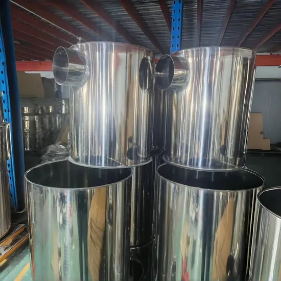 304 Ss Quick Release Dust Barrel with Perforated Filter Plate for Industrial Vacuum System  Pharma Use