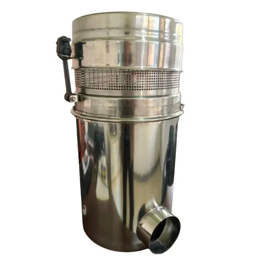 Vacuum Conveyor Filter Hopper 304 Ss Dust Separation Barrel for Food Pharmaceutical Industry
