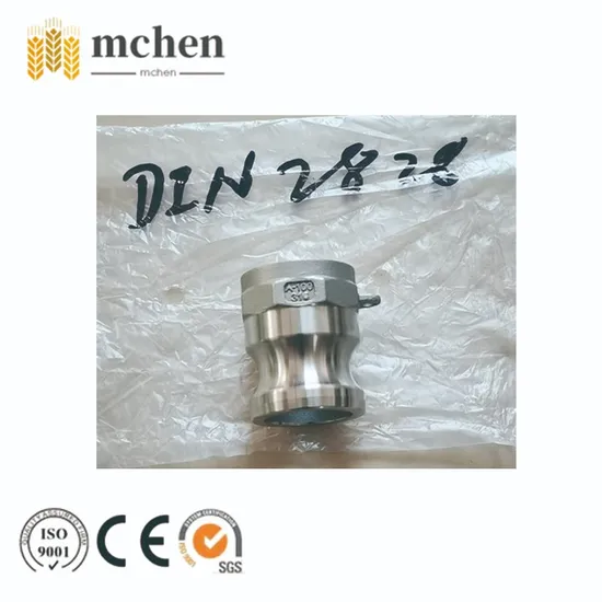 DIN2828 Quick Coupling Hose Fitting Pipe Fitting up Machine Price with Safety Clamps