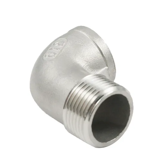 Factory Hot Sale Stainless Steel Pipe Fittings, Stainless Steel 90 Degree Elbows Female Thread