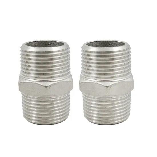 Industry 304/316 Stainless Steel Screwed Hexagon Nipple Pipe Fitting up Machine Price