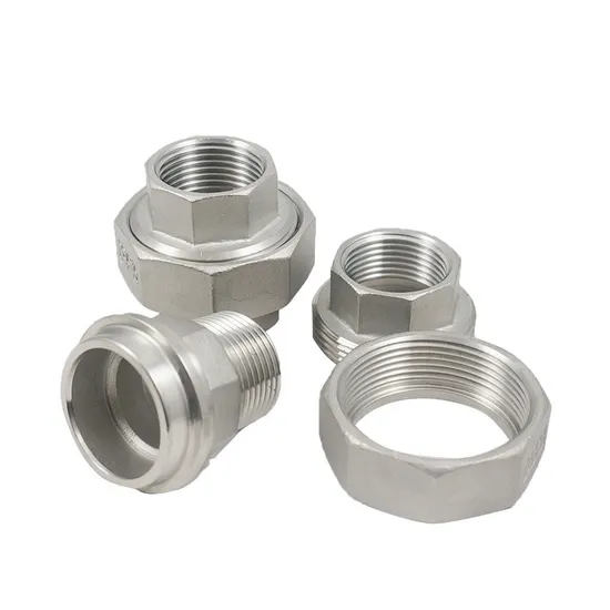 Stainless Steel Pipe Fitting BSPT NPT Thread Screw Union