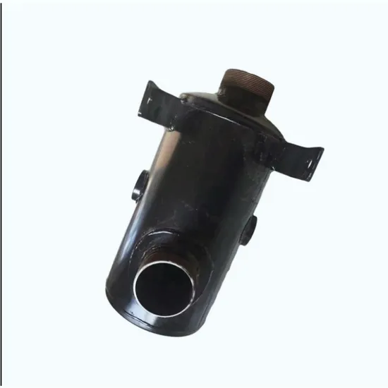 2.5 Customized Stainless Steel Industrial Side Channel Blower Silencer Vacuum Pump Muffler