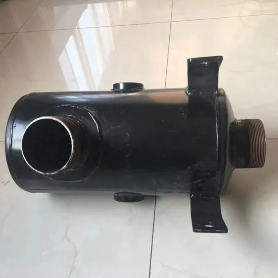 Compact Dry Exhaust Muffler Filter Silencer for Diesel Generators, Engineering Vehicles  Boats