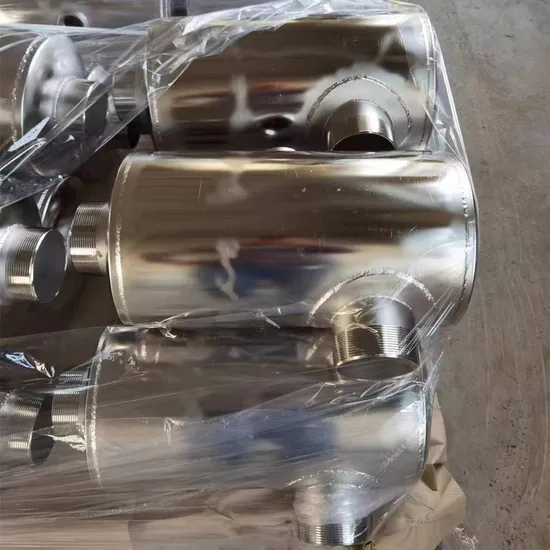 Factory Supply Stainless Steel Exhaust Pipe Silencer Resonator Muffler