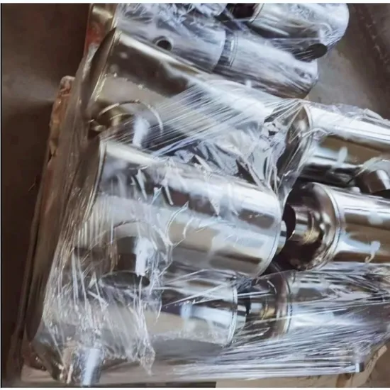 Heavy Duty Carbon Steel Industrial Vent Silencer for Gas Turbine