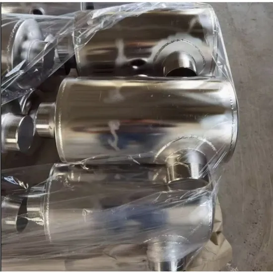 Muffler Air Compressor Stainless Steel Silencer Industry Muffler Air Exhaust Muffler